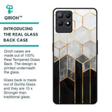 Tricolor Pattern Glass Case for Realme Narzo 50