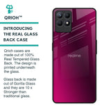 Pink Burst Glass Case for Realme Narzo 50