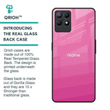 Pink Ribbon Caddy Glass Case for Realme Narzo 50