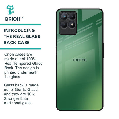 Green Grunge Texture Glass Case for Realme Narzo 50