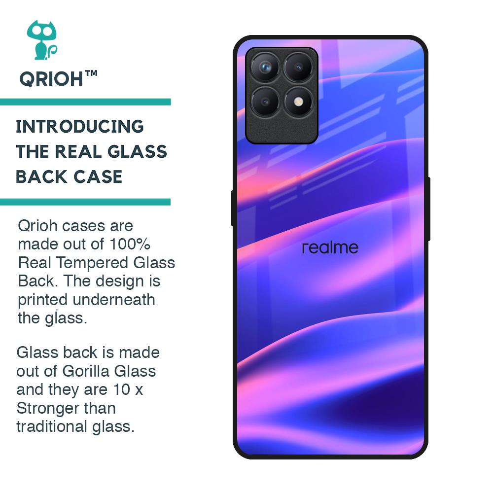 Colorful Dunes Glass Case for Realme Narzo 50