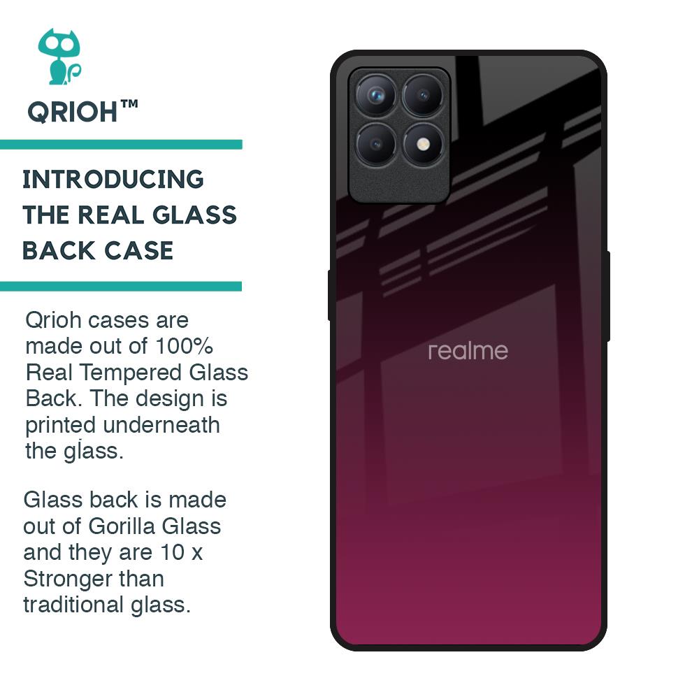 Wisconsin Wine Glass Case For Realme Narzo 50