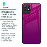 Magenta Gradient Glass Case For Realme Narzo 50