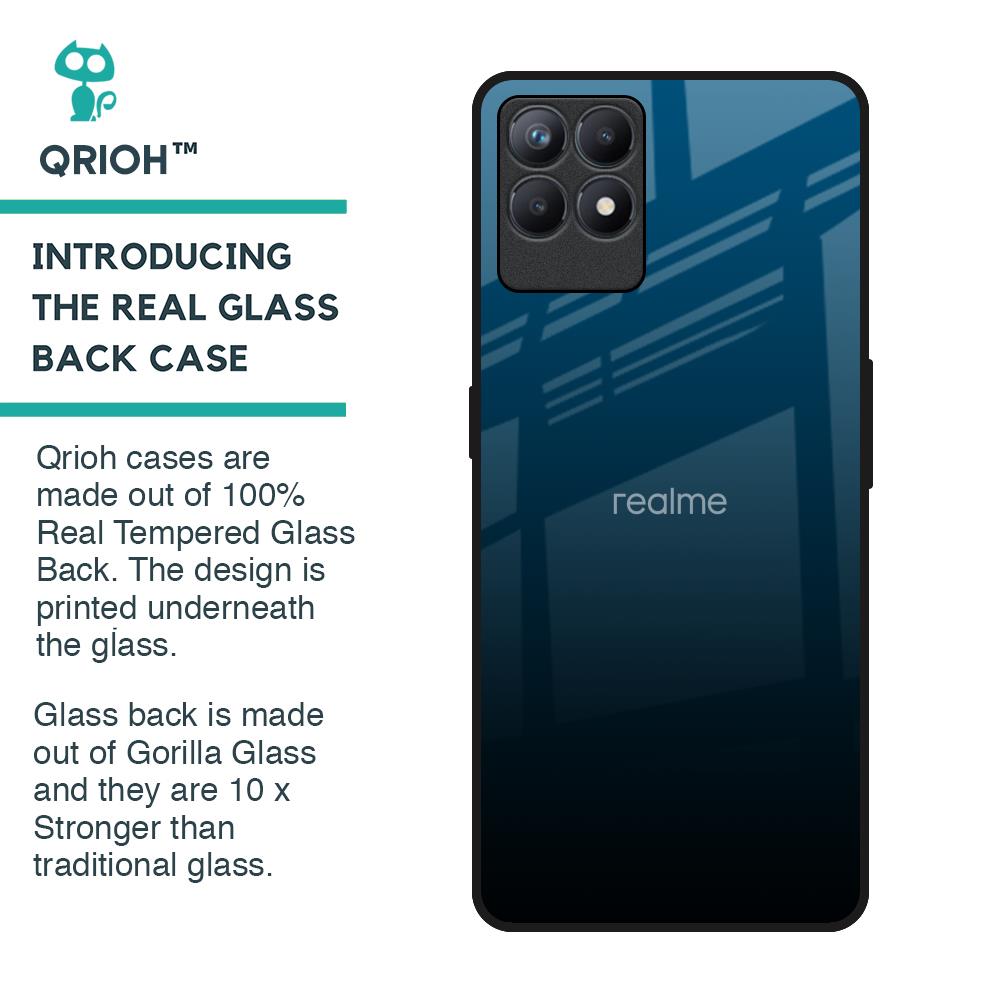 Sailor Blue Glass Case For Realme Narzo 50