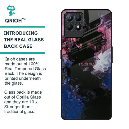 Smudge Brush Glass case for Realme Narzo 50