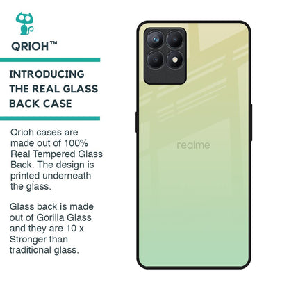Mint Green Gradient Glass Case for Realme Narzo 50