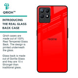 Blood Red Glass Case for Realme Narzo 50