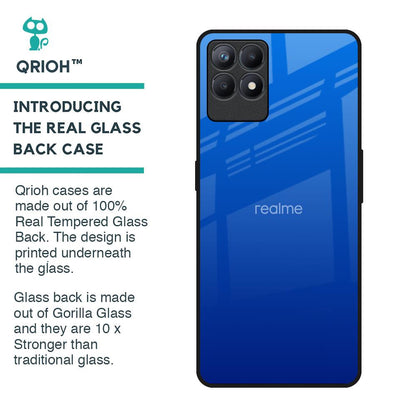 Egyptian Blue Glass Case for Realme Narzo 50