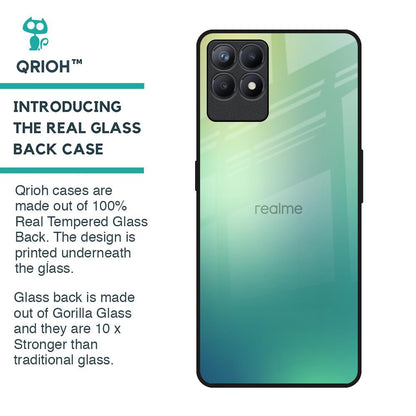 Dusty Green Glass Case for Realme Narzo 50