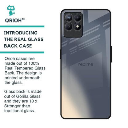 Metallic Gradient Glass Case for Realme Narzo 50