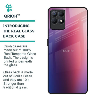 Multi Shaded Gradient Glass Case for Realme Narzo 50