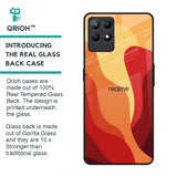 Magma Color Pattern Glass Case for Realme Narzo 50