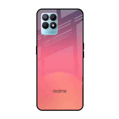 Sunset Orange Realme Narzo 50 Glass Cases & Covers Online