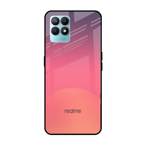 Sunset Orange Realme Narzo 50 Glass Cases & Covers Online