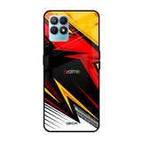 Race Jersey Pattern Realme Narzo 50 Glass Cases & Covers Online