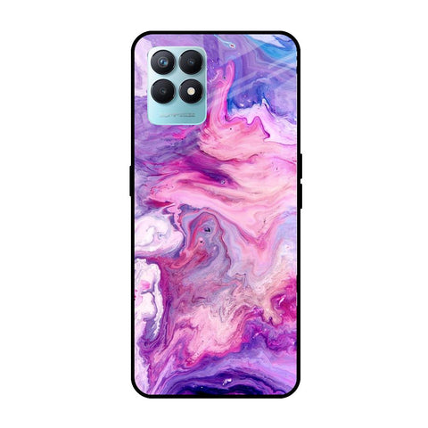 Cosmic Galaxy Realme Narzo 50 Glass Cases & Covers Online