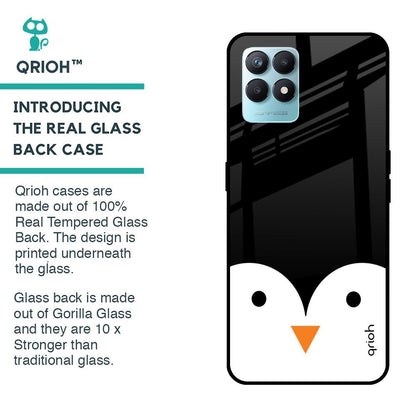 Cute Penguin Glass Case for Realme Narzo 50