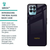 Deadlock Black Glass Case For Realme Narzo 50