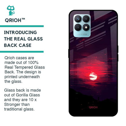 Morning Red Sky Glass Case For Realme Narzo 50