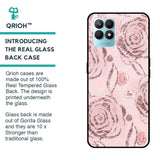 Shimmer Roses Glass case for Realme Narzo 50
