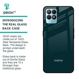Hunter Green Glass Case For Realme Narzo 50