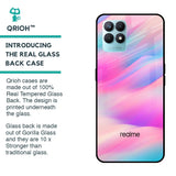 Colorful Waves Glass case for Realme Narzo 50