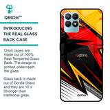 Race Jersey Pattern Glass Case For Realme Narzo 50