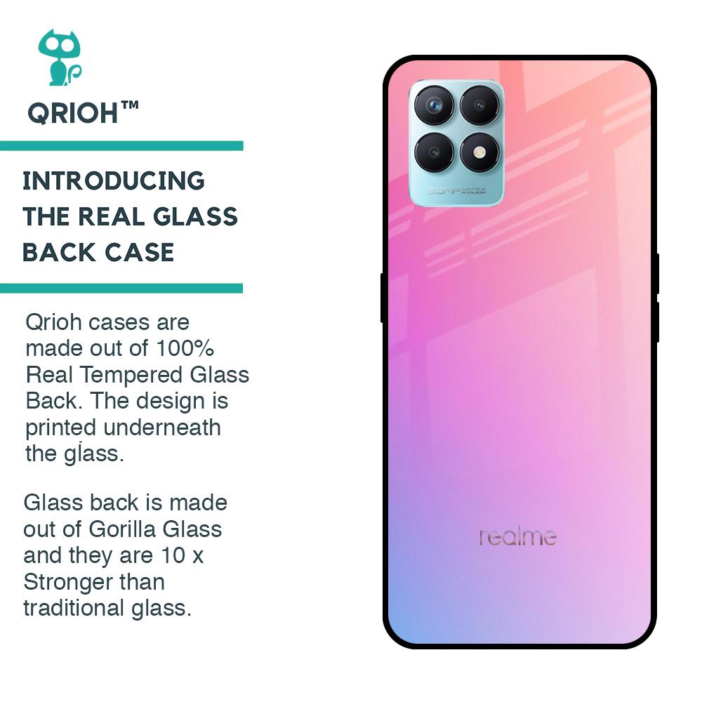 Dusky Iris Glass case for Realme Narzo 50