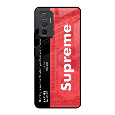 Supreme Ticket Vivo V23e 5G Glass Back Cover Online