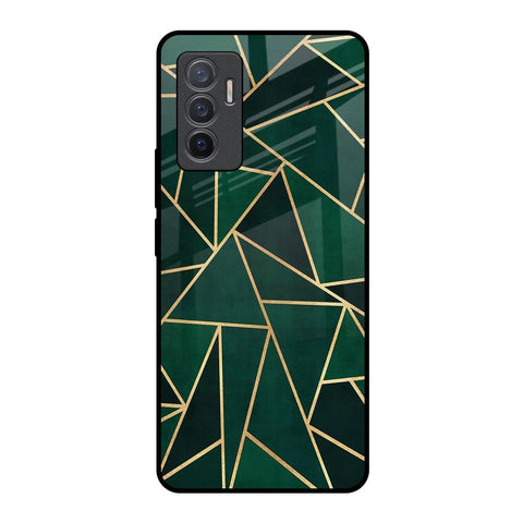 Abstract Green Vivo V23e 5G Glass Back Cover Online