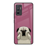 Funny Pug Face Vivo V23e 5G Glass Back Cover Online