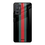 Vertical Stripes Vivo V23e 5G Glass Back Cover Online