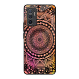 Floral Mandala Vivo V23e 5G Glass Back Cover Online