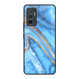Vibrant Blue Marble Vivo V23e 5G Glass Back Cover Online