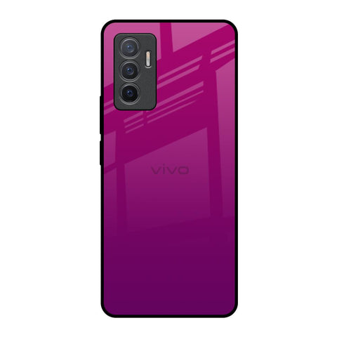 Magenta Gradient Vivo V23e 5G Glass Back Cover Online