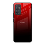 Maroon Faded Vivo V23e 5G Glass Back Cover Online