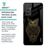 Golden Owl Glass Case for Vivo V23e 5G
