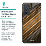 Diagonal Slash Pattern Glass Case for Vivo V23e 5G