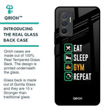 Daily Routine Glass Case for Vivo V23e 5G