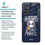 Struggling Panda Glass Case for Vivo V23e 5G