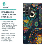 Owl Art Glass Case for Vivo V23e 5G