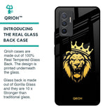 Lion The King Glass Case for Vivo V23e 5G