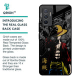 Dark Luffy Glass Case for Vivo V23e 5G