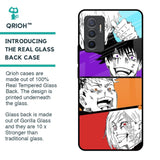 Anime Sketch Glass Case for Vivo V23e 5G