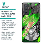 Anime Green Splash Glass Case for Vivo V23e 5G