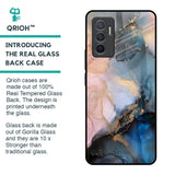 Marble Ink Abstract Glass Case for Vivo V23e 5G