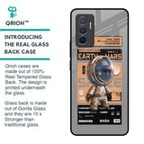Space Ticket Glass Case for Vivo V23e 5G