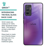 Ultraviolet Gradient Glass Case for Vivo V23e 5G