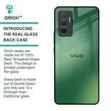 Green Grunge Texture Glass Case for Vivo V23e 5G