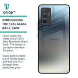 Tricolor Ombre Glass Case for Vivo V23e 5G